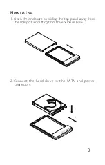 Предварительный просмотр 3 страницы Inateck FE2004C Instruction Manual