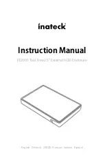 Предварительный просмотр 1 страницы Inateck FE2005 Instruction Manual