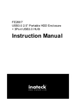 Preview for 1 page of Inateck FE2007 Instruction Manual