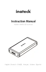 Inateck FE2009 Instruction Manual preview