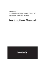 Preview for 1 page of Inateck HB4103 Instruction Manual