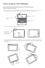 Предварительный просмотр 1 страницы Inateck KB02003 Manual