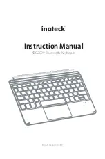 Предварительный просмотр 1 страницы Inateck KB02009 Instruction Manual