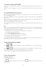 Предварительный просмотр 3 страницы Inateck KB02009 Instruction Manual