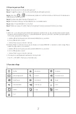 Предварительный просмотр 3 страницы Inateck KB02010 Instruction Manual