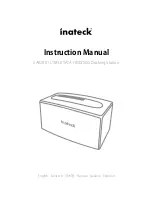 Предварительный просмотр 1 страницы Inateck SA02001 Instruction Manual