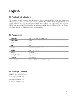 Preview for 2 page of Inateck SA02001 Instruction Manual