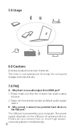 Предварительный просмотр 6 страницы Inateck SC01001 Instruction Manual