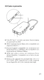 Предварительный просмотр 21 страницы Inateck SC01001 Instruction Manual