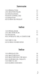 Предварительный просмотр 3 страницы Inateck TCD1002 Instruction Manual