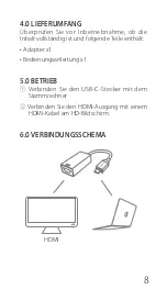 Preview for 9 page of Inateck TCH1001 Instruction Manual