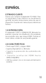 Preview for 19 page of Inateck TCH1002 Instruction Manual