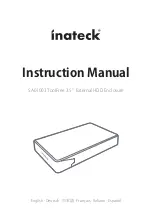 Inateck ToolFree SA01003 Instruction Manual preview