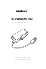 Предварительный просмотр 1 страницы Inateck UA1004 Instruction Manual