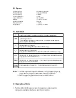 Предварительный просмотр 3 страницы Inateck WP1002 Instruction Manual