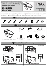 Inax AC-1008VRN Installation Manual preview