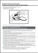 Предварительный просмотр 11 страницы Inax AC-23PVN Installation And Use Manual