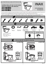 Preview for 1 page of Inax AC-900VRN Installation & Use Manual