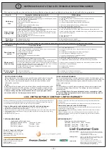 Preview for 4 page of Inax AC-900VRN Installation & Use Manual