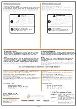 Preview for 6 page of Inax AC-969VN User Manual