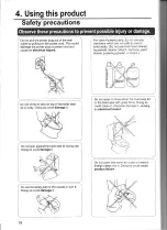 Предварительный просмотр 18 страницы Inax CW-RS3-WJ Installation And User Manual