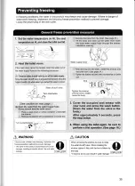 Предварительный просмотр 35 страницы Inax CW-RS3-WJ Installation And User Manual