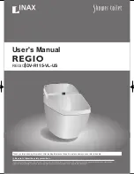 Inax Regio DV-R115-VL-US User Manual preview