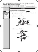 Предварительный просмотр 3 страницы Inax SATIS DV-218-VH-W Installation Manual