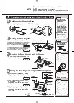 Предварительный просмотр 4 страницы Inax SATIS DV-218-VH-W Installation Manual