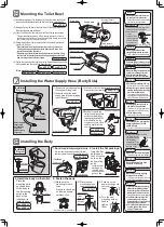 Предварительный просмотр 6 страницы Inax SATIS DV-218-VH-W Installation Manual