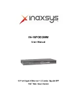 Inaxsys IN-16POEGWM User Manual предпросмотр