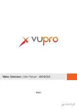 Preview for 1 page of Inaxsys VUPRO VUO9231D User Manual