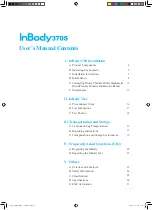 Preview for 3 page of inbody 370S User Manual