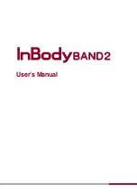 inbody BAND 2 User Manual preview