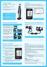 Preview for 2 page of inbody BSM 370 Quick Reference