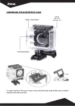 Предварительный просмотр 4 страницы Inca DV6000AF Instruction Manual