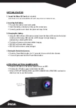 Предварительный просмотр 5 страницы Inca DV6000AF Instruction Manual