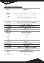 Предварительный просмотр 10 страницы Inca DV6000AF Instruction Manual