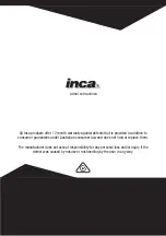 Предварительный просмотр 12 страницы Inca DV6000AF Instruction Manual