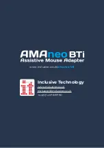 Preview for 12 page of Inclusive Technology AMAneo BTi Setup And User Manual