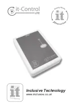 Inclusive Technology it-Control Lite Quick Start Manual preview