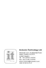 Preview for 8 page of Inclusive Technology it-Control Lite Quick Start Manual