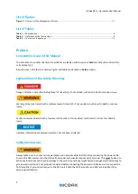 Предварительный просмотр 5 страницы InCoax D2508 Hardware User Manual