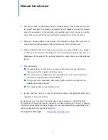 Preview for 3 page of Incom ICW-1000G Global User Manual