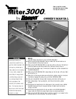 Предварительный просмотр 1 страницы Incra Miter 3000 Owner'S Manual