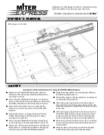 Incra Miter Express Owner'S Manual preview