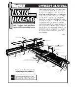 Preview for 1 page of Incra Twin Linear Owner'S Manual