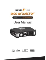 Incredi Sonic PMJ-400 VUE Series User Manual preview