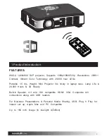 Preview for 4 page of Incredi Sonic PMJ-400 VUE Series User Manual