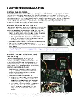 Preview for 23 page of Incredible Technologies Golden Tee 2017 Installation Manual And User'S Manual